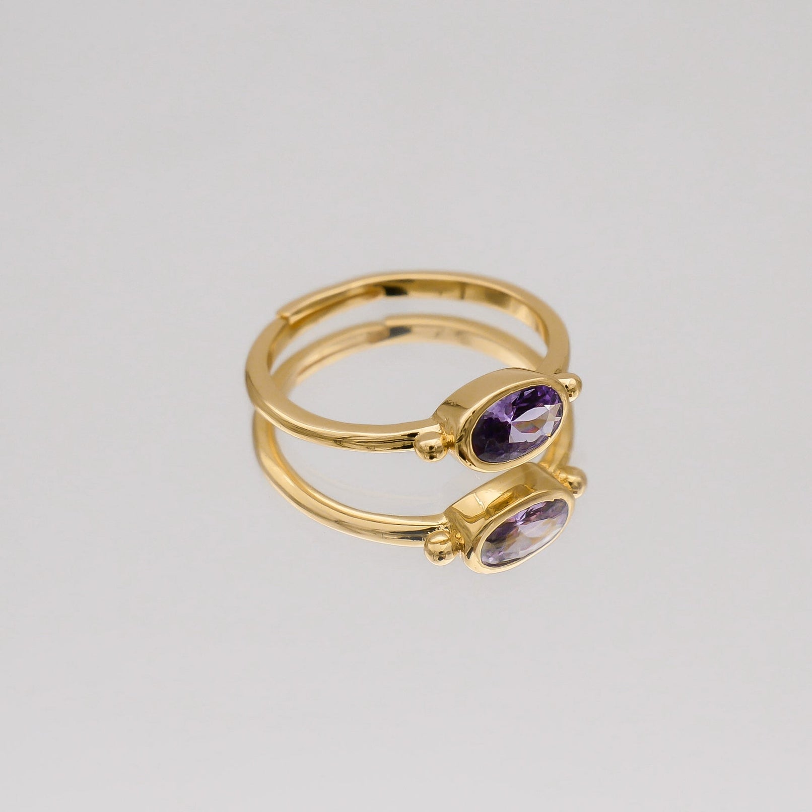 Geboortesteen Ring | Goud