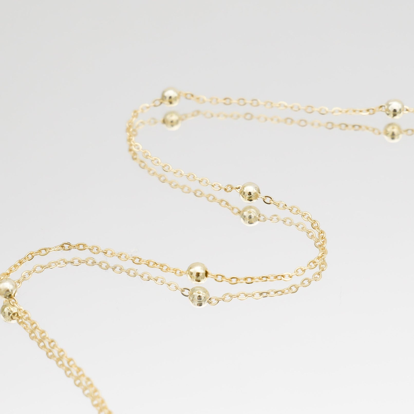 Initiaal & Geboortesteen Ketting